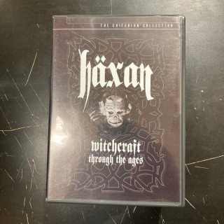 Häxan (the criterion collection) DVD (VG+/M-) -kauhu- (R1 USA/ei suomenkielistä tekstitystä/englanninkielinen tekstitys)